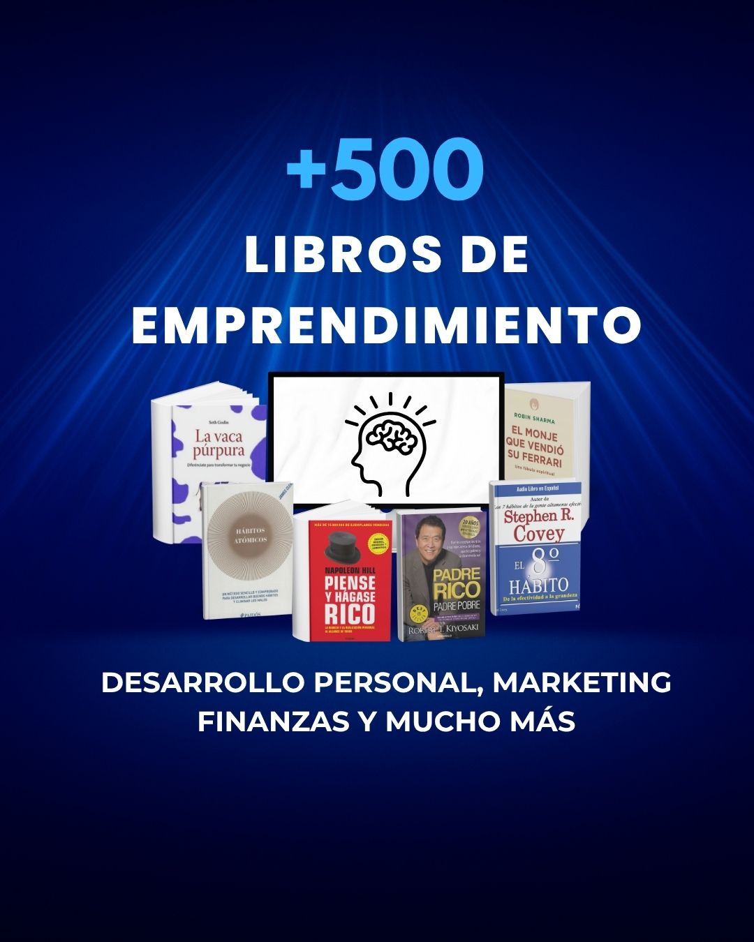 📚 Mega Biblioteca de +500 Libros de Emprendimiento